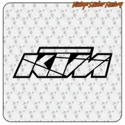 KTM Motorcycle Sticker – Off-Road Cut Vinyl