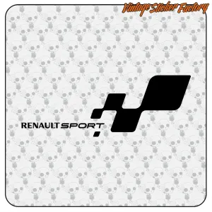 RENAULT SPORT -L STICKER. BUY VINYL STICKERS.