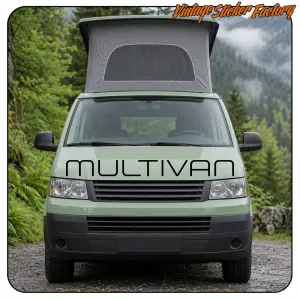 MULTIVAN AUFKLEBER. KAUFEN SIE VINYLAUFKLEBER.