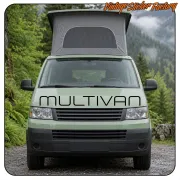 MULTIVAN STICKER. BUY VINYL STICKERS.