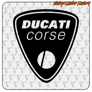 Pegatina DUCATI CORSE. Comprar pegatinas.