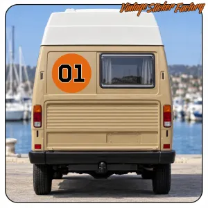 GENERAL LEE AUFKLEBER. KAUFEN SIE VINYLAUFKLEBER.