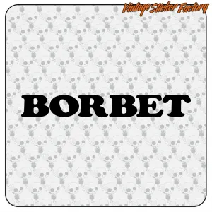 Pegatina BORBET. Comprar pegatinas.