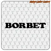 BORBET AUFKLEBER. KAUFEN SIE VINYLAUFKLEBER.