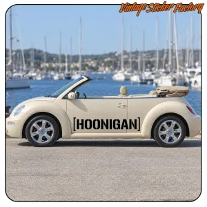 HOONIGAN STICKER. BUY VINYL STICKERS.