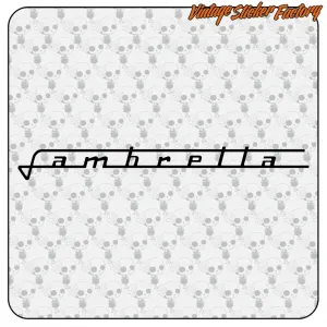 Pegatina LAMBRETTA -5 . Comprar pegatinas.