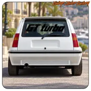 AUTOCOLLANT GT TURBO. ACHETEZ DES AUTOCOLLANTS EN VINYLE.
