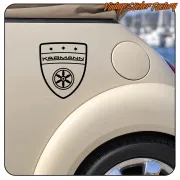 Pegatina logo Karmann | Vinilo para coche clásico Volkswagen