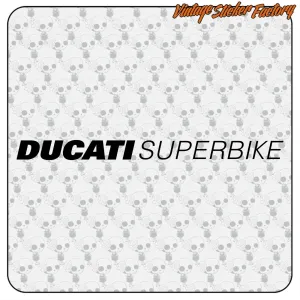 DUCATI SUPERBIKE STICKER. BUY VINYL STICKERS.