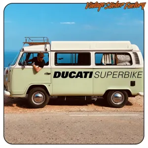 DUCATI SUPERBIKE STICKER. BUY VINYL STICKERS.