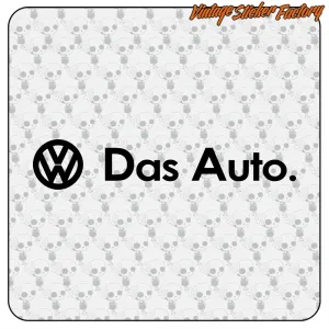 Pegatina VW Das Auto | Vinilo para coche Volkswagen
