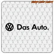 Pegatina VW Das Auto | Vinilo para coche Volkswagen