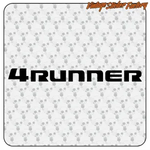 4RUNNER STICKER. BUY VINYL STICKERS.