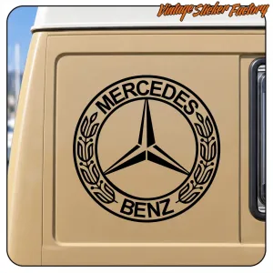 AUTOCOLLANT MERCEDES BENZ. ACHETEZ DES AUTOCOLLANTS EN VINYLE.