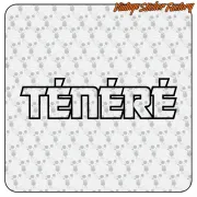 Pegatina TÉNÉRÉ. Comprar pegatinas.