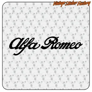 ALFA ROMEO AUFKLEBER. KAUFEN SIE VINYLAUFKLEBER.