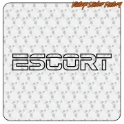 Pegatina ESCORT. Comprar pegatinas.