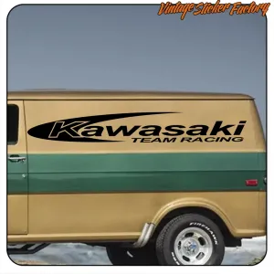 Kawasaki Team Racing Aufkleber | Racing-Vinyl
