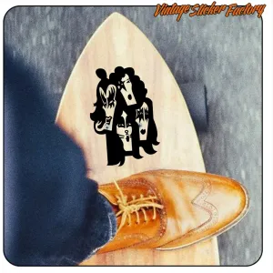 THE KISS  STICKER. BUY VINYL STICKERS.