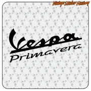 AUTOCOLLANT VESPA PRIMAVERA LOGO. ACHETEZ DES AUTOCOLLANTS EN VINYLE.