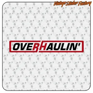 OVERHAULIN AUFKLEBER. KAUFEN SIE VINYLAUFKLEBER.