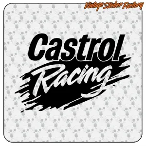 Autocollant Castrol Racing compétition