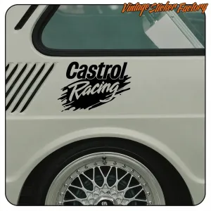 Castrol Racing motorsport sticker