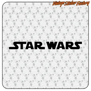 STAR WARS LOGO STICKER. BUY VINYL STICKERS.