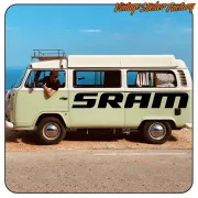 Pegatina SRAM. Comprar pegatinas.