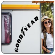 Pegatina GOOD YEAR racing para coche, moto y 4x4