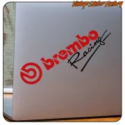 Autocollant BREMBO RACING pour voiture ou moto