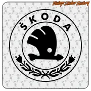 SKODA STICKER. BUY VINYL STICKERS.