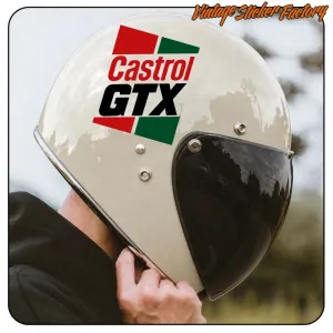 Autocollant CASTROL GTX pour voiture racing