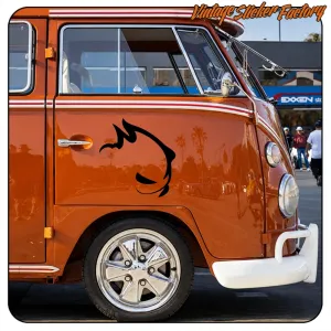 VW Golf GTI Fast Rabbit sticker | Vinyl decal for Volkswagen car