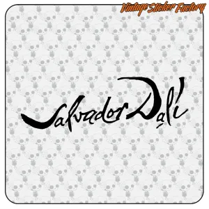 Salvador Dalí Sticker | Vintage Sticker Factory