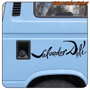 Salvador Dalí Sticker | Vintage Sticker Factory