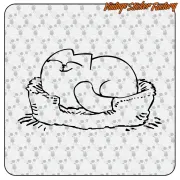 SIMON'S CAT -3 AUFKLEBER. KAUFEN SIE VINYLAUFKLEBER.