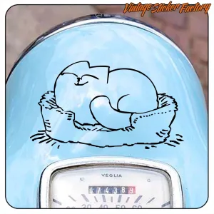 SIMON'S CAT -3 STICKER. BUY VINYL STICKERS.
