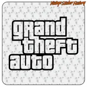 Pegatina GRAND THEFT AUTO. Comprar pegatinas.