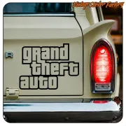 GRAND THEFT AUTO STICKER. BUY VINYL STICKERS.