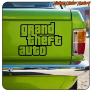 GRAND THEFT AUTO AUFKLEBER. KAUFEN SIE VINYLAUFKLEBER.