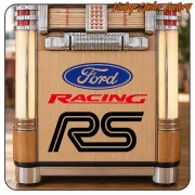AUTOCOLLANT FORD RACING RS. ACHETEZ DES AUTOCOLLANTS EN VINYLE.