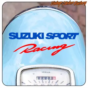 Pegatina SUZUKI SPORT RACING | Vinilo racing