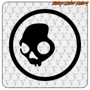SKULLCANDY -3 AUFKLEBER. KAUFEN SIE VINYLAUFKLEBER.