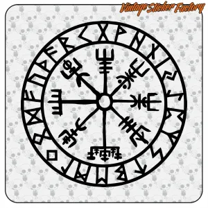 Pegatina Vegvisir para camper y autocaravana