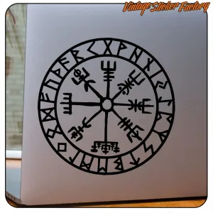 Pegatina Vegvisir para camper y autocaravana
