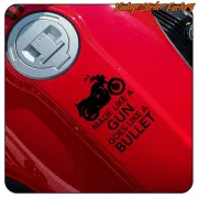 MADE LIKE A GUN Café Racer Sticker