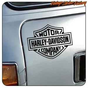 AUTOCOLLANT MOTOR HARLEY DAVIDSON COMPANY. ACHETEZ DES AUTOCOLLANTS EN VINYLE.