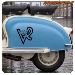 AUTOCOLLANT VR-46. ACHETEZ DES AUTOCOLLANTS EN VINYLE.