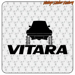 VITARA AUFKLEBER. KAUFEN SIE VINYLAUFKLEBER.